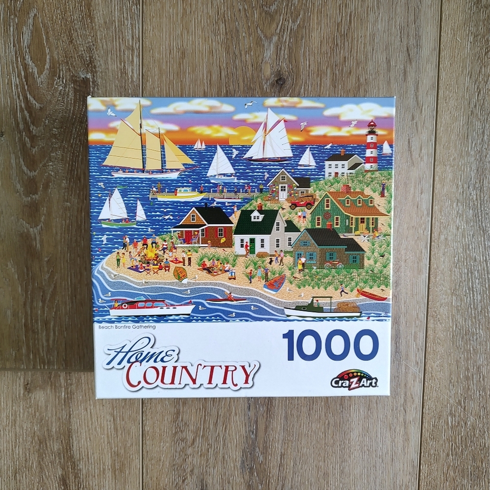 CraZart Joseph Holodook Puzzle Collector County Fair Jigsaw 500 Pieces